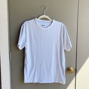 D & F Striped Tee